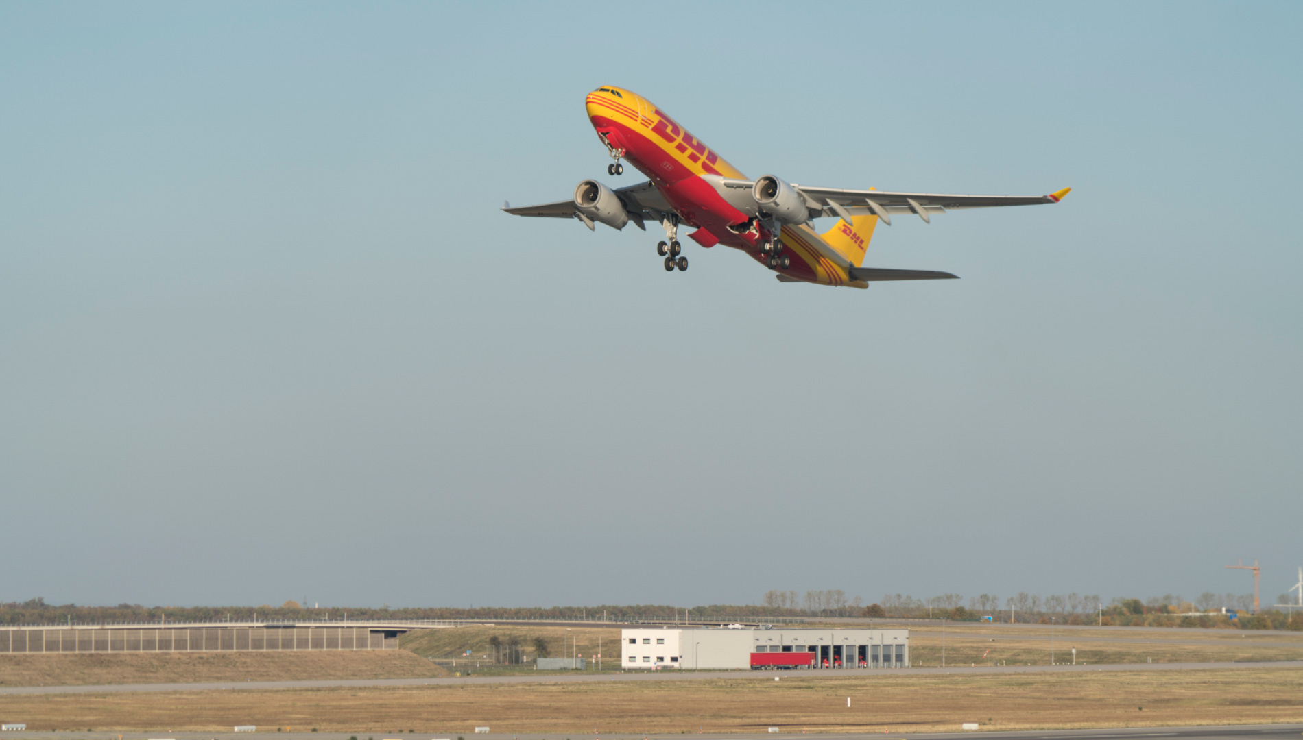 Plane taking off