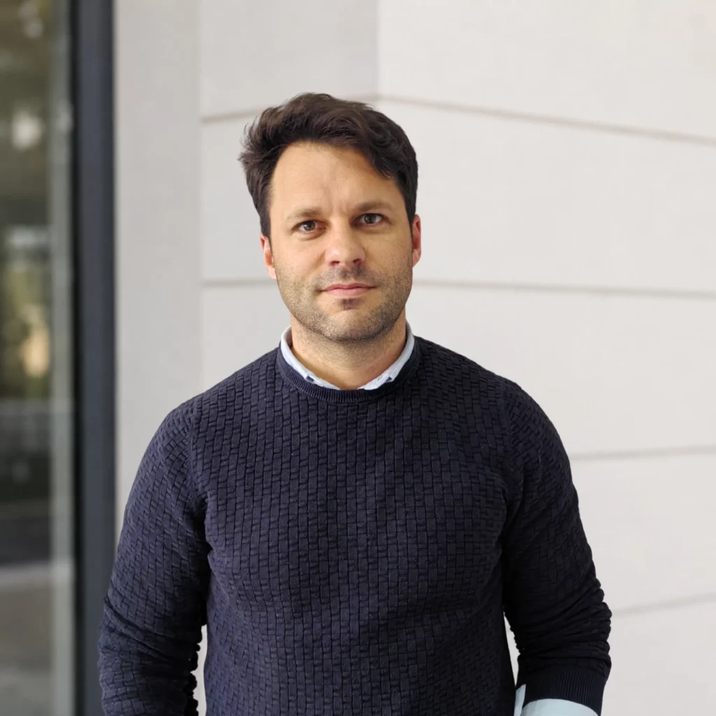 Portrait shot of Angus LePine Williams, Head of Operations at Shiprazor