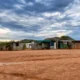 Landscape shot of a Capetonian township.