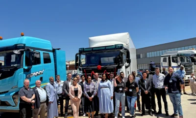 The handover event included representatives from Bakers SA, Clicks, SANY, Serco, Wesbank, Avis and various other service partners.