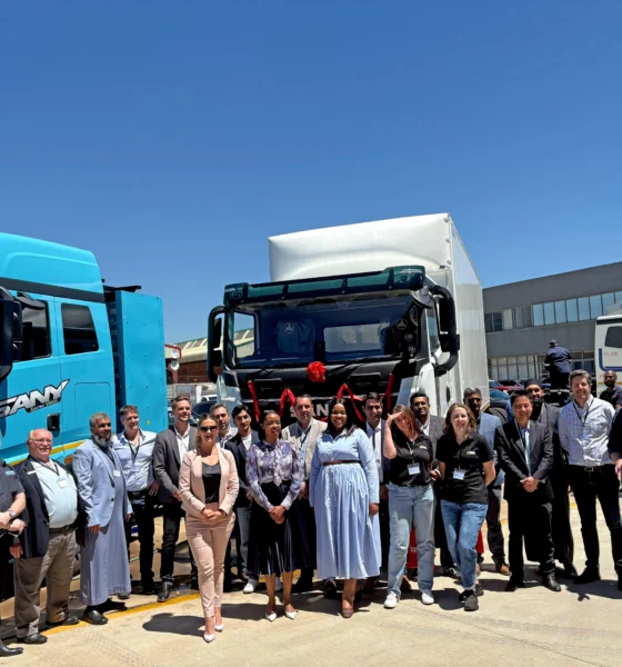 The handover event included representatives from Bakers SA, Clicks, SANY, Serco, Wesbank, Avis and various other service partners.