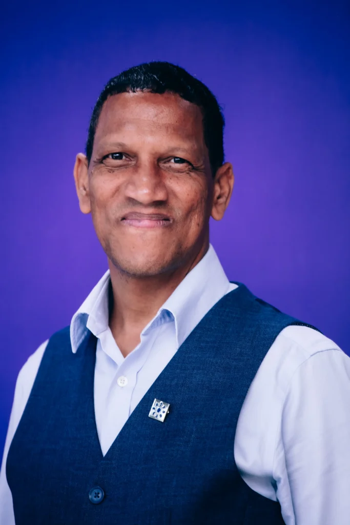 Head shot of Elvin Harris, President of the Chartered Institute of Logistics and Transport South Africa (CILTSA).