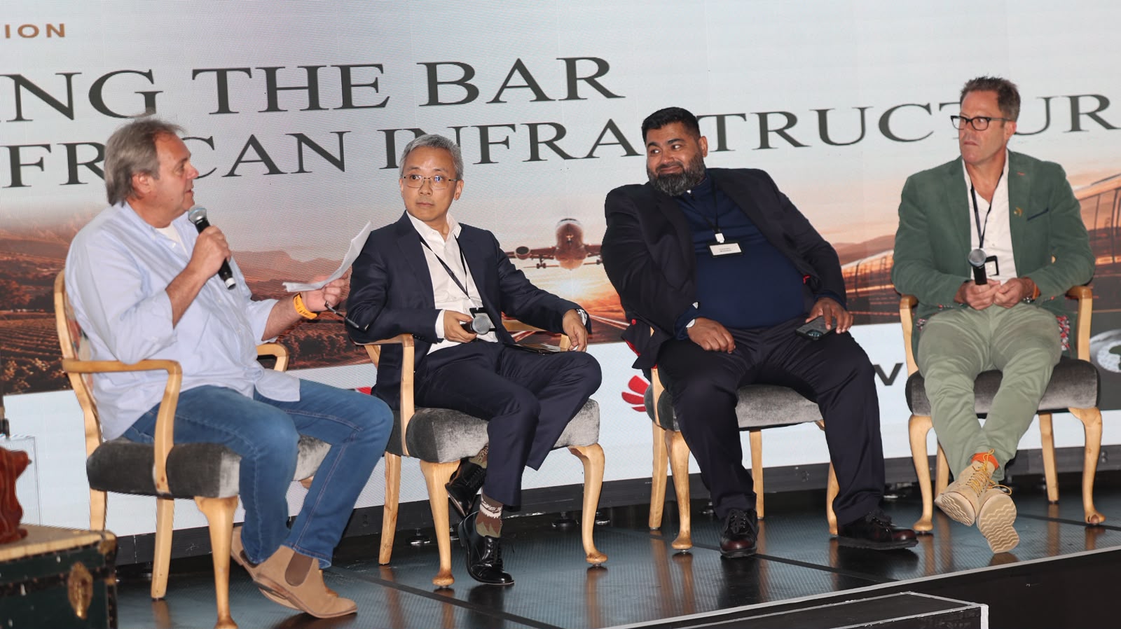 Runway to Railway panel discussion.